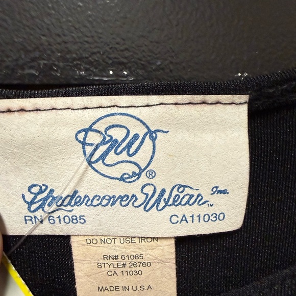 Vintage Undercover Wear Black T-Shirt Dress M - Picture 3 of 3